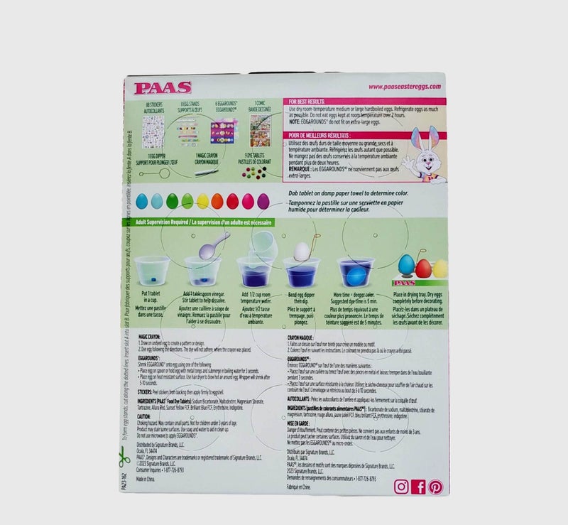 Paas Easter Egg Decorating Kit Variety Pack. Pack of 4. (Decorating Kits Will Vary) - Image 2